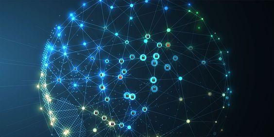 An interconnected series of nodes and networks